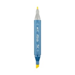 Rich Klm-17970 Art-X Sketch Marker Kalem Duo 120 Kanarya Sarı - Thumbnail