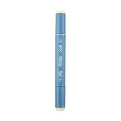 Markasız Kırtasiye - Rich Klm-17971 Art-X Sketch Marker Kalem Duo 155 Pale Ivory