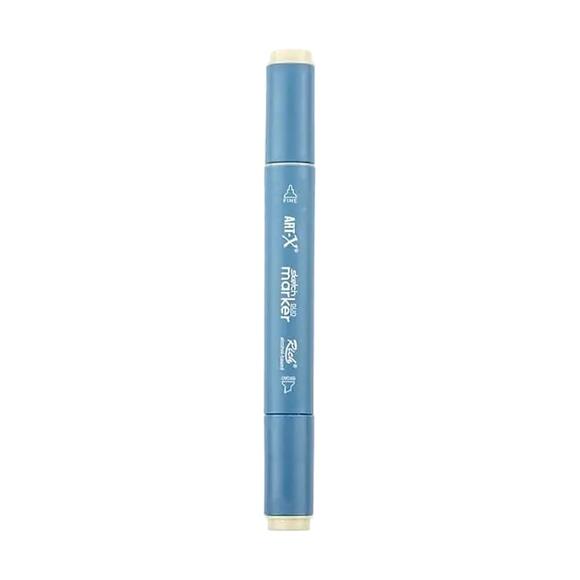 Rich Klm-17971 Art-X Sketch Marker Kalem Duo 155 Pale Ivory