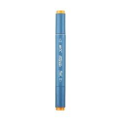 Markasız Kırtasiye - Rich Klm-17972 Art-X Sketch Marker Kalem Duo 715 Terracotta