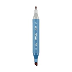 Rich Klm-17972 Art-X Sketch Marker Kalem Duo 715 Terracotta - Thumbnail