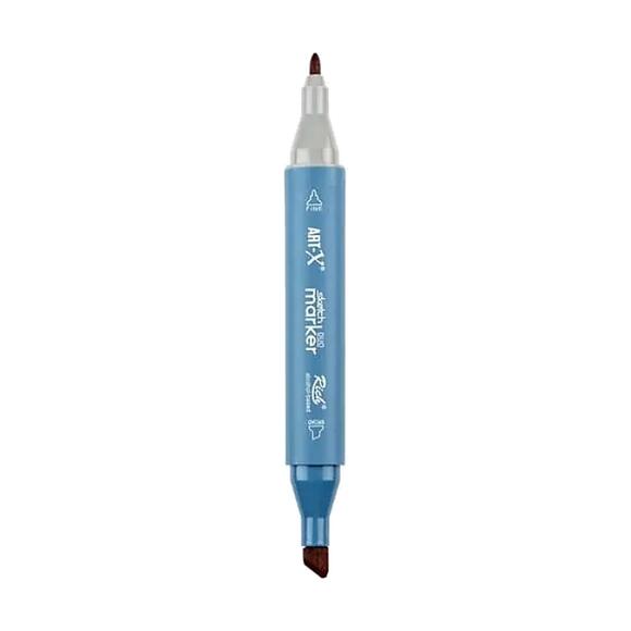 Rich Klm-17972 Art-X Sketch Marker Kalem Duo 715 Terracotta