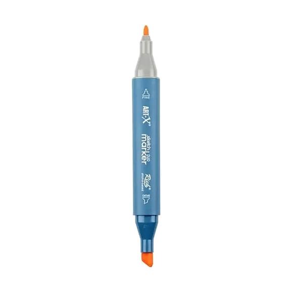 Rich Klm-17973 Art-X Sketch Marker Kalem Duo 712 Pastel Yellow