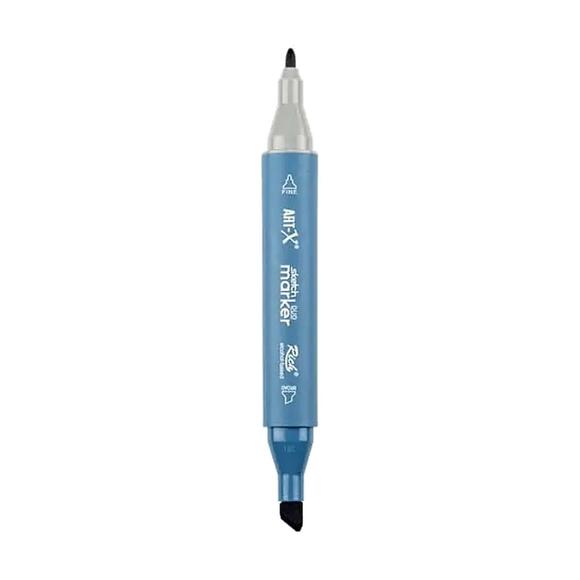 Rich Klm-17977 Art-X Sketch Marker Kalem Duo 535 Steel Grey