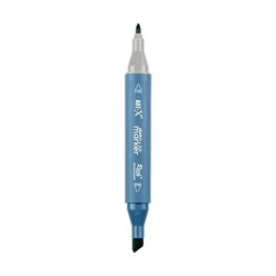 Rich Klm-17982 Art-X Sketch Marker Kalem Duo 327 Peacock Green - Thumbnail