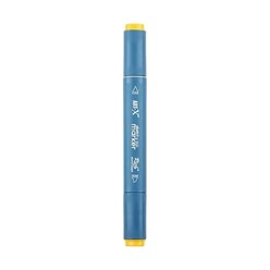 Markasız Kırtasiye - Rich Klm-17984 Art-X Sketch Marker Kalem Duo 142 Fresh Sarı