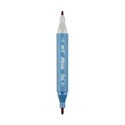 Rich Klm-17986 Art-X Sketch Marker Kalem Duo 218 Rose Red - Thumbnail