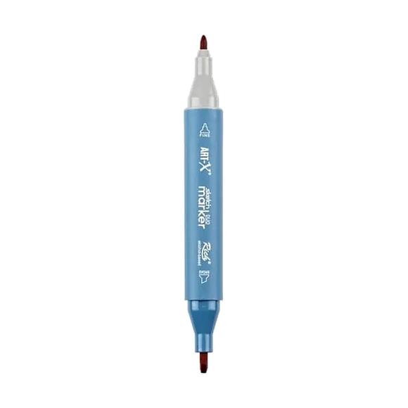 Rich Klm-17986 Art-X Sketch Marker Kalem Duo 218 Rose Red