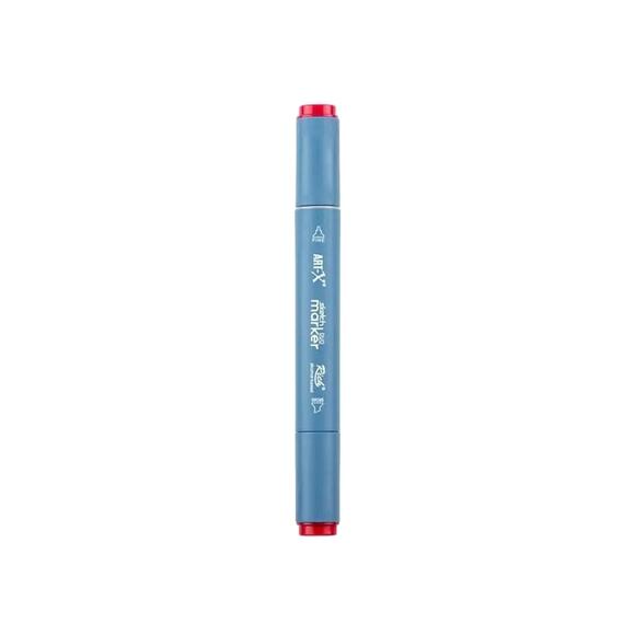 Rich Klm-17987 Art-X Sketch Marker Kalem Duo 220 Wine Red
