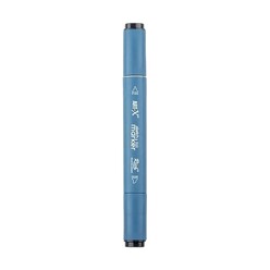 Markasız Kırtasiye - Rich Klm-17988 Art-X Sketch Marker Kalem Duo 7546 Salate Grey