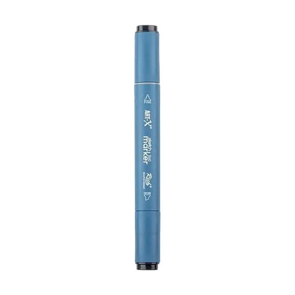 Rich Klm-17988 Art-X Sketch Marker Kalem Duo 7546 Salate Grey