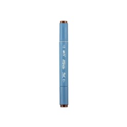 Markasız Kırtasiye - Rich Klm-17993 Art-X Sketch Marker Kalem Duo 2321 Walnut