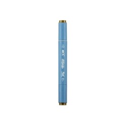 Markasız Kırtasiye - Rich Klm-18000 Art-X Sketch Marker Kalem Duo 7761 Green Galeze