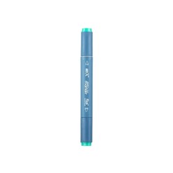 Markasız Kırtasiye - Rich Klm-18001 Art-X Sketch Marker Kalem Duo 333 Bluish