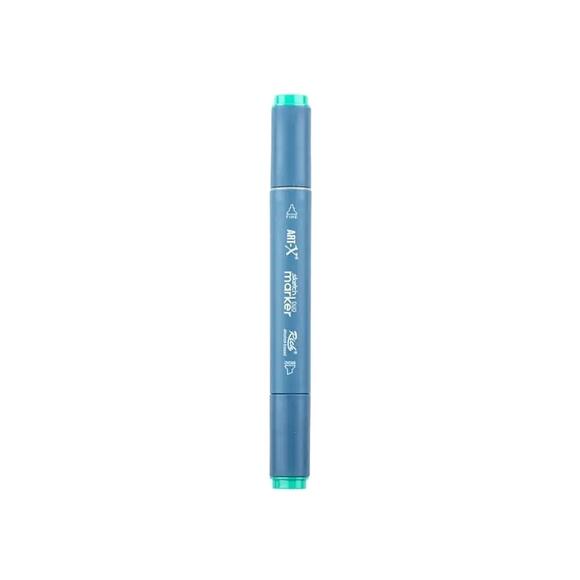 Rich Klm-18001 Art-X Sketch Marker Kalem Duo 333 Bluish