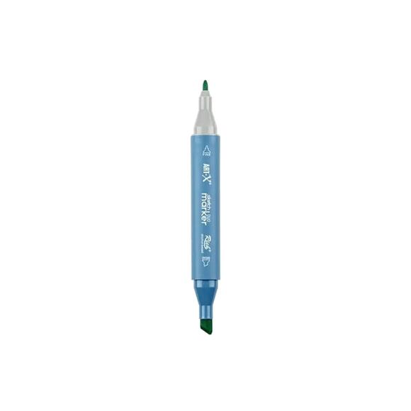 Rich Klm-18001 Art-X Sketch Marker Kalem Duo 333 Bluish