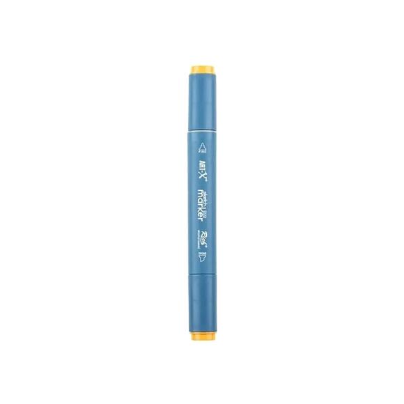 Rich Klm-18002 Art-X Sketch Marker Kalem Duo 7507 Warm Gold