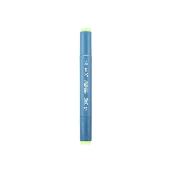 Rich Klm-18003 Art-X Sketch Marker Kalem Duo 2283 Milk Green