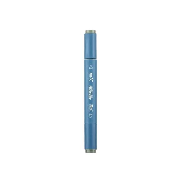 Rich Klm-18009 Art-X Sketch Marker Kalem Duo 7538 Rock Ash