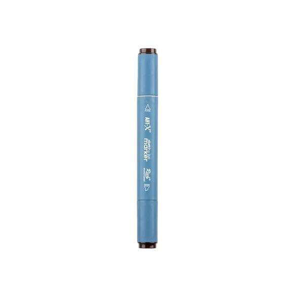 Rich Klm-18011 Art-X Sketch Marker Kalem Duo 7533 Deep Hemp Ash
