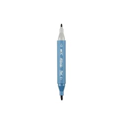 Rich Klm-18011 Art-X Sketch Marker Kalem Duo 7533 Deep Hemp Ash - Thumbnail