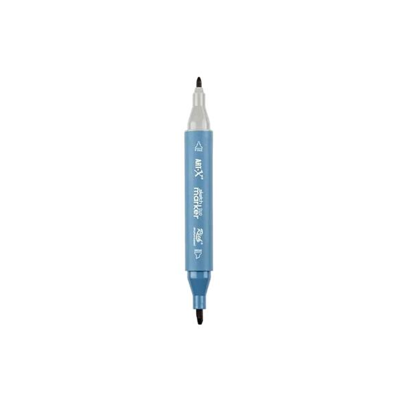 Rich Klm-18011 Art-X Sketch Marker Kalem Duo 7533 Deep Hemp Ash