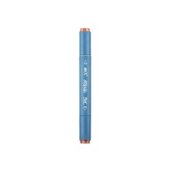 Markasız Kırtasiye - Rich Klm-18012 Art-X Sketch Marker Kalem Duo 7565 Karamel