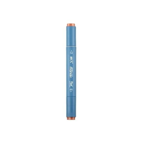 Rich Klm-18012 Art-X Sketch Marker Kalem Duo 7565 Karamel
