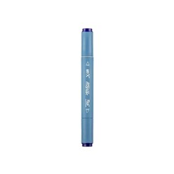 Markasız Kırtasiye - Rich Klm-18015 Art-X Sketch Marker Kalem Duo 3583 Purple