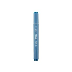 Markasız Kırtasiye - Rich Klm-18016 Art-X Sketch Marker Kalem Duo 2213 Deep Sea