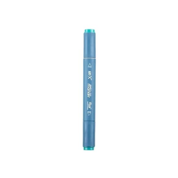 Rich Klm-18019 Art-X Sketch Marker Kalem Duo 2233 Flax Blue