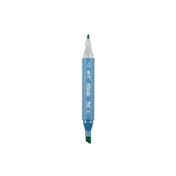 Rich Klm-18019 Art-X Sketch Marker Kalem Duo 2233 Flax Blue - Thumbnail