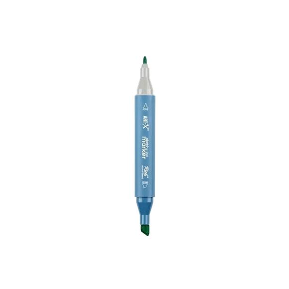 Rich Klm-18019 Art-X Sketch Marker Kalem Duo 2233 Flax Blue