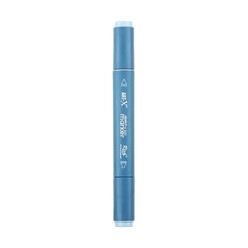 Markasız Kırtasiye - Rich Klm-18021 Art-X Sketch Marker Kalem Duo 8421 Powder Blue