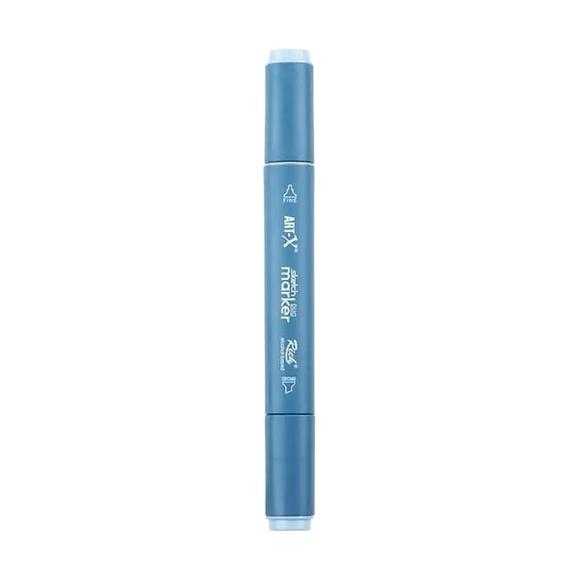 Rich Klm-18021 Art-X Sketch Marker Kalem Duo 8421 Powder Blue