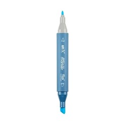 Rich Klm-18021 Art-X Sketch Marker Kalem Duo 8421 Powder Blue - Thumbnail