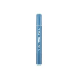 Markasız Kırtasiye - Rich Klm-18022 Art-X Sketch Marker Kalem Duo 9482 Pale Blue