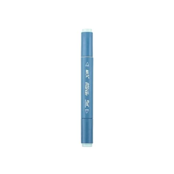 Rich Klm-18022 Art-X Sketch Marker Kalem Duo 9482 Pale Blue