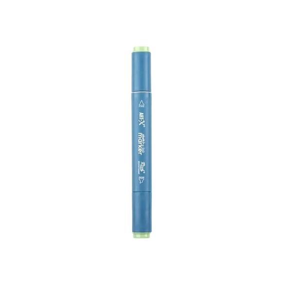 Rich Klm-18023 Art-X Sketch Marker Kalem Duo 7493 Lotus Leaf