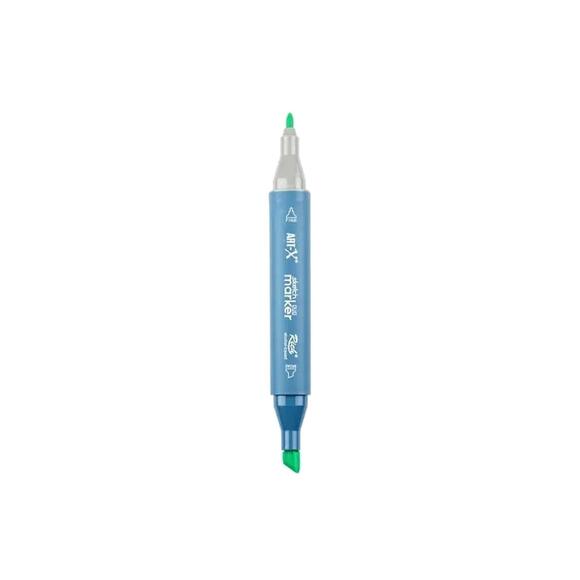 Rich Klm-18024 Art-X Sketch Marker Kalem Duo 9544 Leaf White