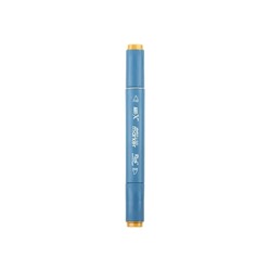 Markasız Kırtasiye - Rich Klm-18025 Art-X Sketch Marker Kalem Duo 126 Altın Kahve