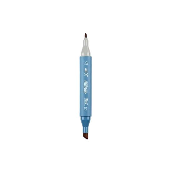 Rich Klm-18025 Art-X Sketch Marker Kalem Duo 126 Altın Kahve