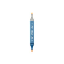 Rich Klm-18026 Art-X Sketch Marker Kalem Duo 134 Orta Sarı - Thumbnail
