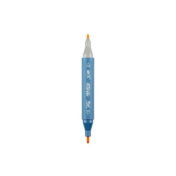 Rich Klm-18026 Art-X Sketch Marker Kalem Duo 134 Orta Sarı