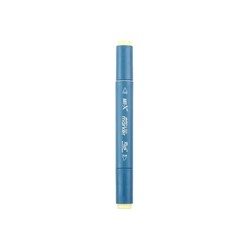 Markasız Kırtasiye - Rich Klm-18028 Art-X Sketch Marker Kalem Duo 917 Bayb Yellow