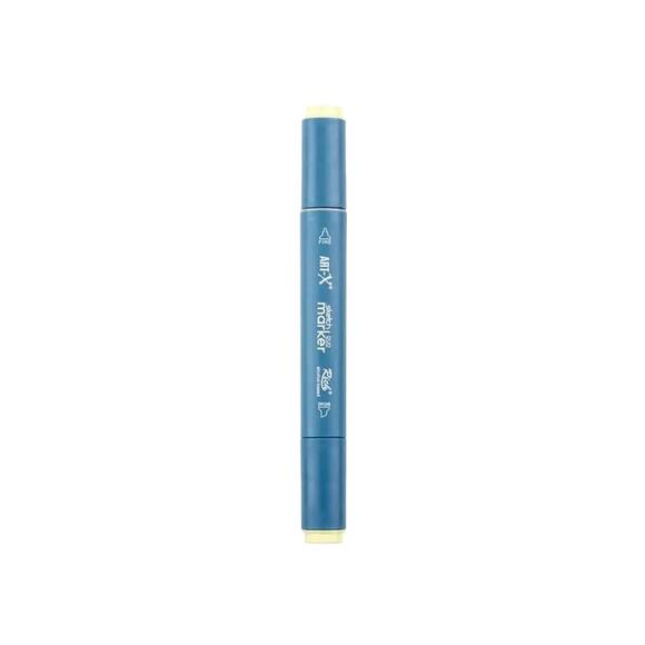 Rich Klm-18028 Art-X Sketch Marker Kalem Duo 917 Bayb Yellow