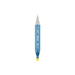 Rich Klm-18028 Art-X Sketch Marker Kalem Duo 917 Bayb Yellow - Thumbnail
