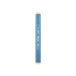 Markasız Kırtasiye - Rich Klm-18029 Art-X Sketch Marker Kalem Duo 7502 Khaki Grey