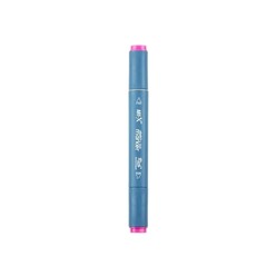 Markasız Kırtasiye - Rich Klm-18035 Art-X Sketch Marker Kalem Duo 659 Dahlia