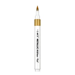 Markasız Kırtasiye - Rich Klm-18038 Art-X Metalik Marker Kalem 140 Altın